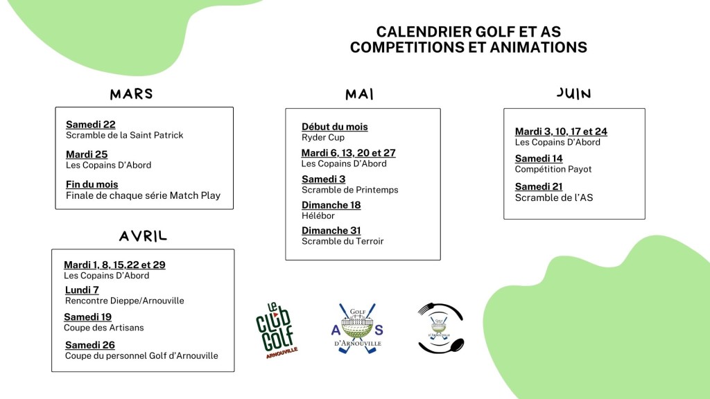 Calendrier 2025