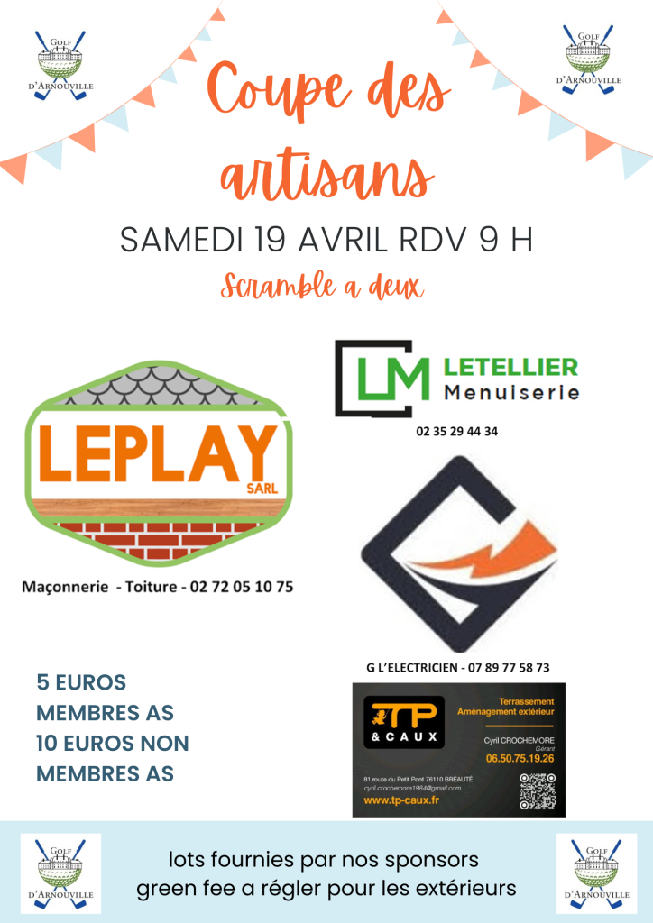Flyer événement marché créateurs artisans moderne illustratif orange bleu (1)